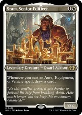 Sram, Senior Edificer (Foil Etched) - Foil NM MTG March of the Machine: Multi...