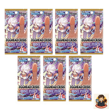 7 Pack One Piece Card Game EB-04 Box / Pack EGGHEAD CRISIS  Japanese New Bandai
