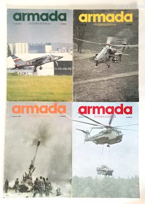 4 x Armada International - Nr. 3/4/5/6 1985 Mai Juli August Okt. - German Issue