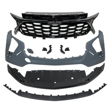 Front Bumper Cover Grille Assembly Grill Kit Set For 2024-2025 Chevrolet Trax RS