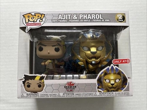 Funko POP! Animation Bakugan - Ajit & Pharol (Target Exclusive) - NEW