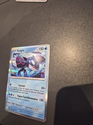 Pokemon Karte Kyogre Holo - 34/132 - ME-01 Mega Evolution Fr