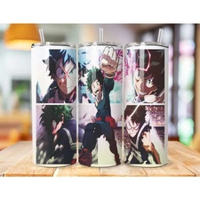 Drinkware 20 OZ My Hero Academia Izuku Midoriya Portable Drinking Tumbler