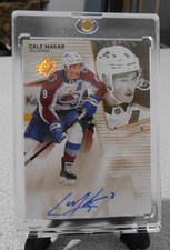 2022-23 Upper Deck SPX Hockey SPX Autograph Gold #18 Cale Makar Colorado Av's