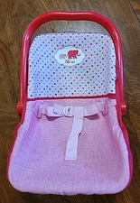 HAUCK GERMAN DESIGN TOYS FOR KIDS "LITTLE MOMMY" BABY DOLL 3 WAY CARRIER & COVER