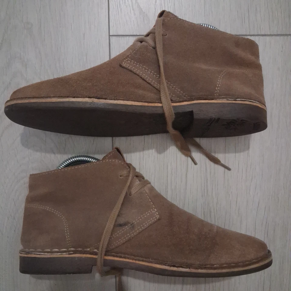 Wrangler Suede Desert Chukka Boots Brown Suede Size 39 UK 6 - Image 4 of 4