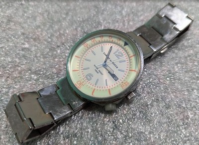 RARE Vintage Cabane de Zucca X Seiko Quartz Men's Watch 7N43-0BD0