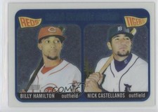 2014 Heritage Stars Chrome 11/999 Billy Hamilton Nick Castellanos Rookie RC 0o67