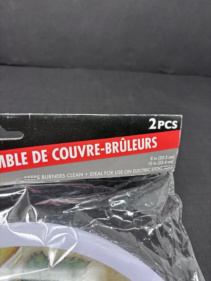 Juego de 2 cubiertas de quemador Cooking Concepts diseño de vino NUEVO (abr 2022) Foto 4 de 4