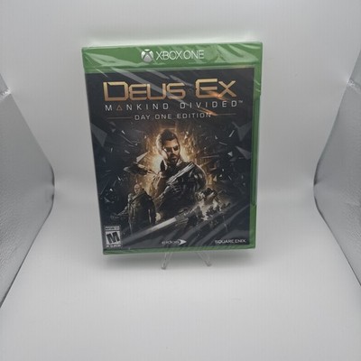 Deus Ex Mankind Divided Day One Edition Xbox One Video Game New Sealed