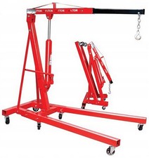 Gru alza motori capretta pieghevole su ruote, capacità 2 tonnellate START