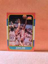 1986 Fleer Basketball #59 Albert King (RC) New Jersey Nets NM or Better