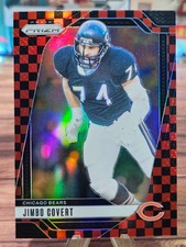 2024 Prizm Football JIMBO COVERT Red & Black Checker SSP #53 BEARS