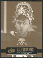 2021-22 Upper Deck Portraits #P-3 Semyon Varlamov New York Islanders TW954