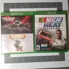 XBOX ONE 2 Game Lot ~ NASCAR HEAT EVOLUTION ~ Gears Of War Ultimate Edition