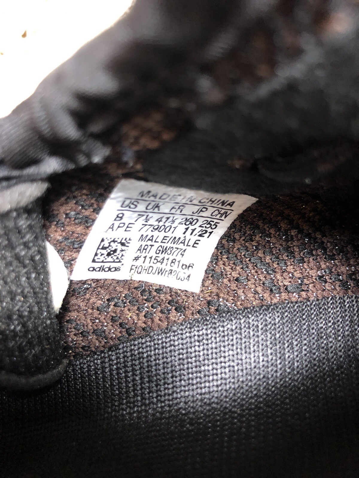 Adidas Yeezy Boost 350 V2 MX Rock Black Brown Knit Men’s Size 8 Sneakers NWOT•A1 thumbnail 10