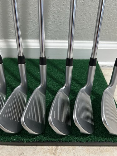 Ping S55 4-PW Iron Set Stiff Flex True Temper XP S300 Steel Shafts Blue Dot Used - Picture 10 of 22