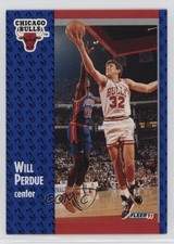 1991-92 Fleer Will Perdue #32 0f3j