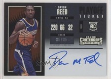 2017 Panini Contenders Rookie Variation Playoff Ticket 35/35 Davon Reed Auto 3pb