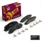 Front Ceramic Disc Brake Pads Kit for 2019-2025 Ram 2500 3500 68461656AB