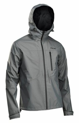 Northwave Enduro Fahrrad Wind/Regenjacke grau G.S