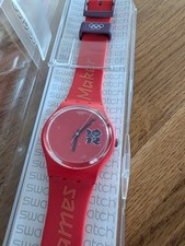 2012 Swatch Watch Games Maker London 2012 Olympic Games New In Box, Unused