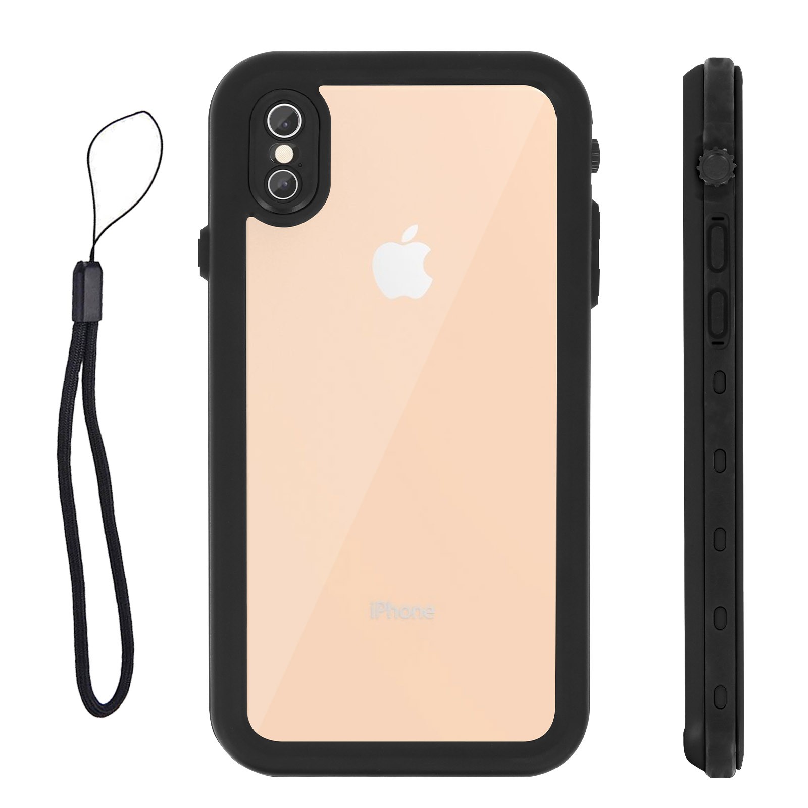 Coque étanche iPhone XS Max antichoc Redpepper avec écran tactile