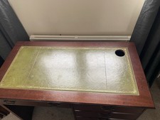 Solid Desk with Storage Not Flat Pack