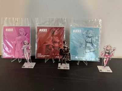Goddess of Victory NIKKE Exotic Squad Acrylic Stand Lot Crow Jackal Viper Opened