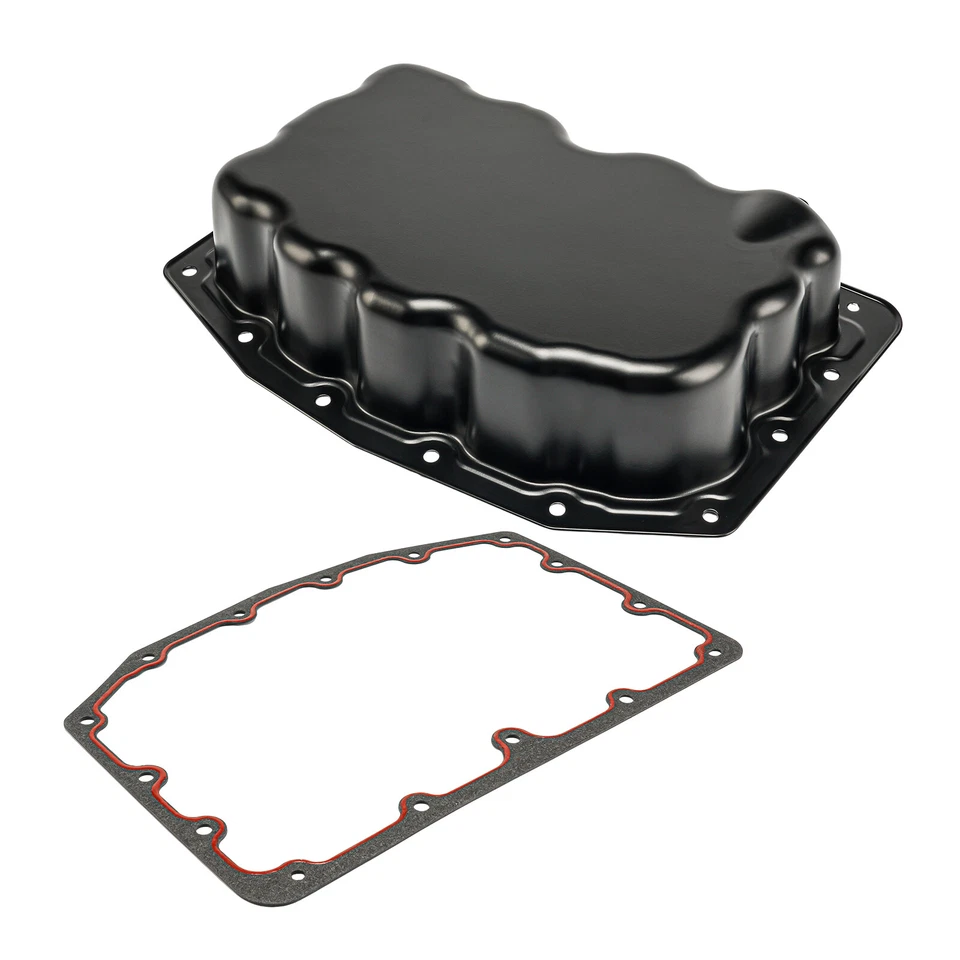 Lower Engine Oil Pan For 2011-2018 Ford F-250 F-350 F-550 F-450 Super Duty 6.7L Foto 4 de 4