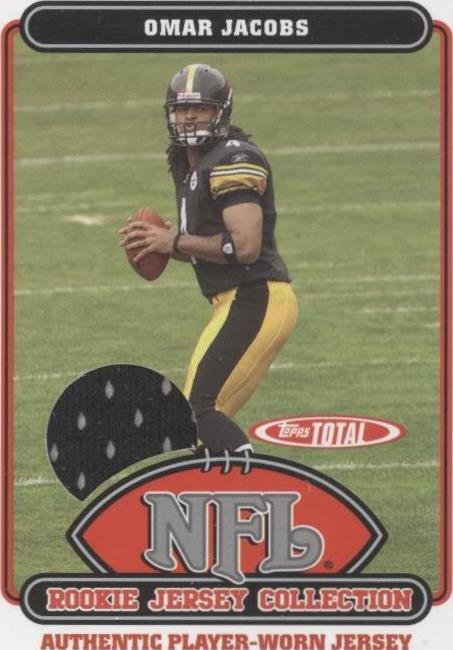 2006 Topps Total Omar Jacobs #55TE - 1 of 2