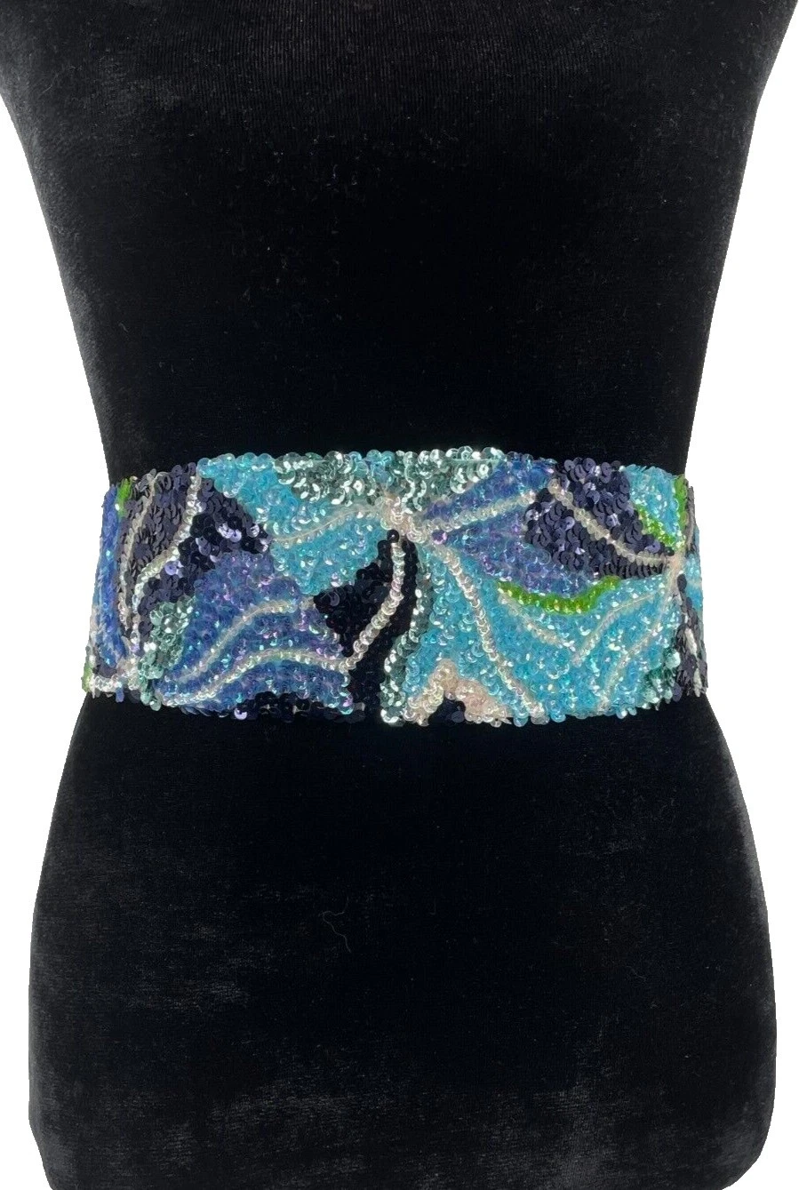 Art Deco 100% Silk Party Vintage Accessories