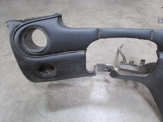 Maserati M128 Coupe, Lower Dashboard Assembly, Black, Used, P/N 66062600