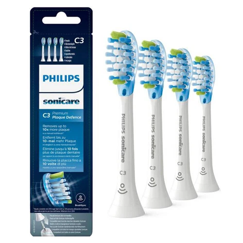 4/8xPhilips Sonicare C3 HX9044 Optimal Premium Plaque cabezales de cepillo GERHRTHJRRTUU - Imagen 18 de 26