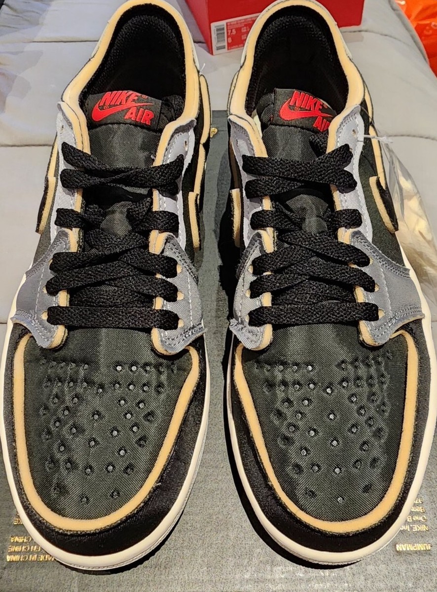 シューズ(男性用) AIR JORDAN 1 RETRO LOW OG 8.5 JORDAN BRAND AIR JORDAN 1 RETRO LOW OG (GS) OBSIDIAN