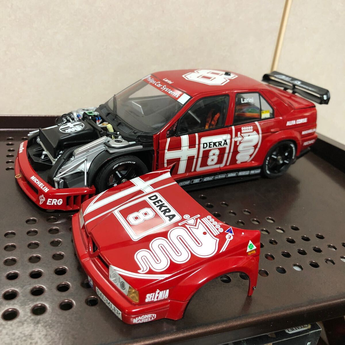 AUTOart 1/18 アルファロメオ 155 V6 89304 AUTOart 1:18 Alfa Romeo 155 V6 Ti DTM 1993 Hockenheim Winner