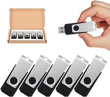 16G 32G 64G 128GB Metal Swivel USB 2.0 Flash Drive Thumb Drive Memory Sticks LOT