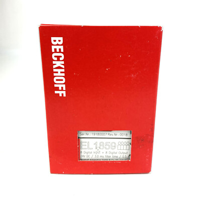 Beckhoff EL1859 EtherCAT-Klemme 8-Kanal-Digital-Eingang + Ausgang NEU