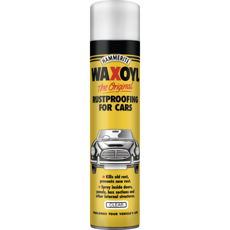 Waxoyl Spray 400ml Rust Proofing for Cars Clear Rust Treatment Classic