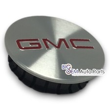 2018 - 2024 GMC Terrain logo Aluminum Wheel Brushed Center Cap GM OEM 23186592