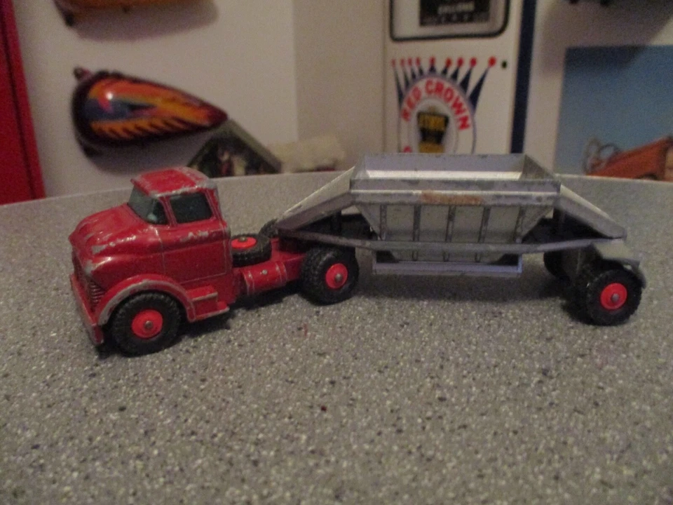 VINTAGE matchbox super King GMC dump truck #k4 RESTORATION/ filler  WW SHIPPING - Image 3 of 4