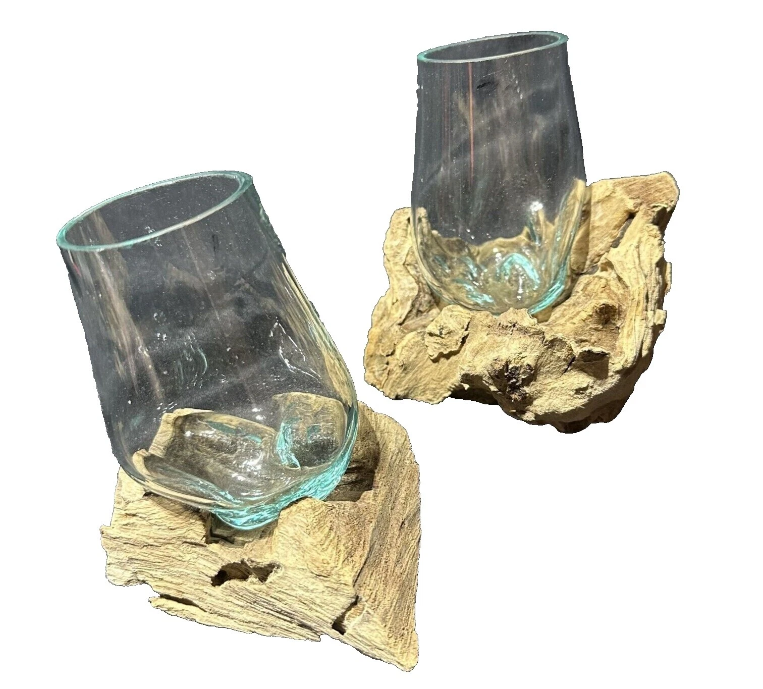 Jarrones Boda de Madera Decoración