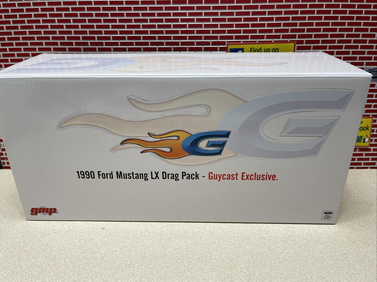 1/18 ACME / GMP 1990 Ford Mustang GUYCAST 5.0 LX SC Drag Pack