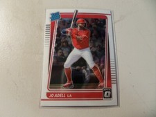 Jo Adell 2021 Panini Donruss Optic Rated Rookie #33 Angels RC