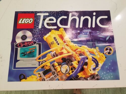 Lego Technic 8250 Search Submarine POSTER Pristine - Picture 1 of 3