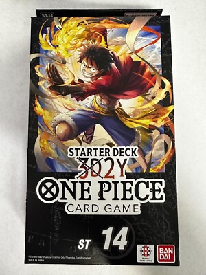 st 14 3d2y starter deck 14 for one piece tcg ONE PIECE TCG: 3D2Y STARTER DECK DISPLAY (ST-14) (6 DECKS) Preorder: R –  Collectors Emporium NY