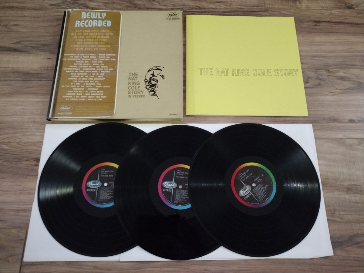 ナット・キング・コール アルバム　LP3枚組　1961年発売 ナット・キング・コール アルバム LP3枚組 1961年発売 - メルカリ