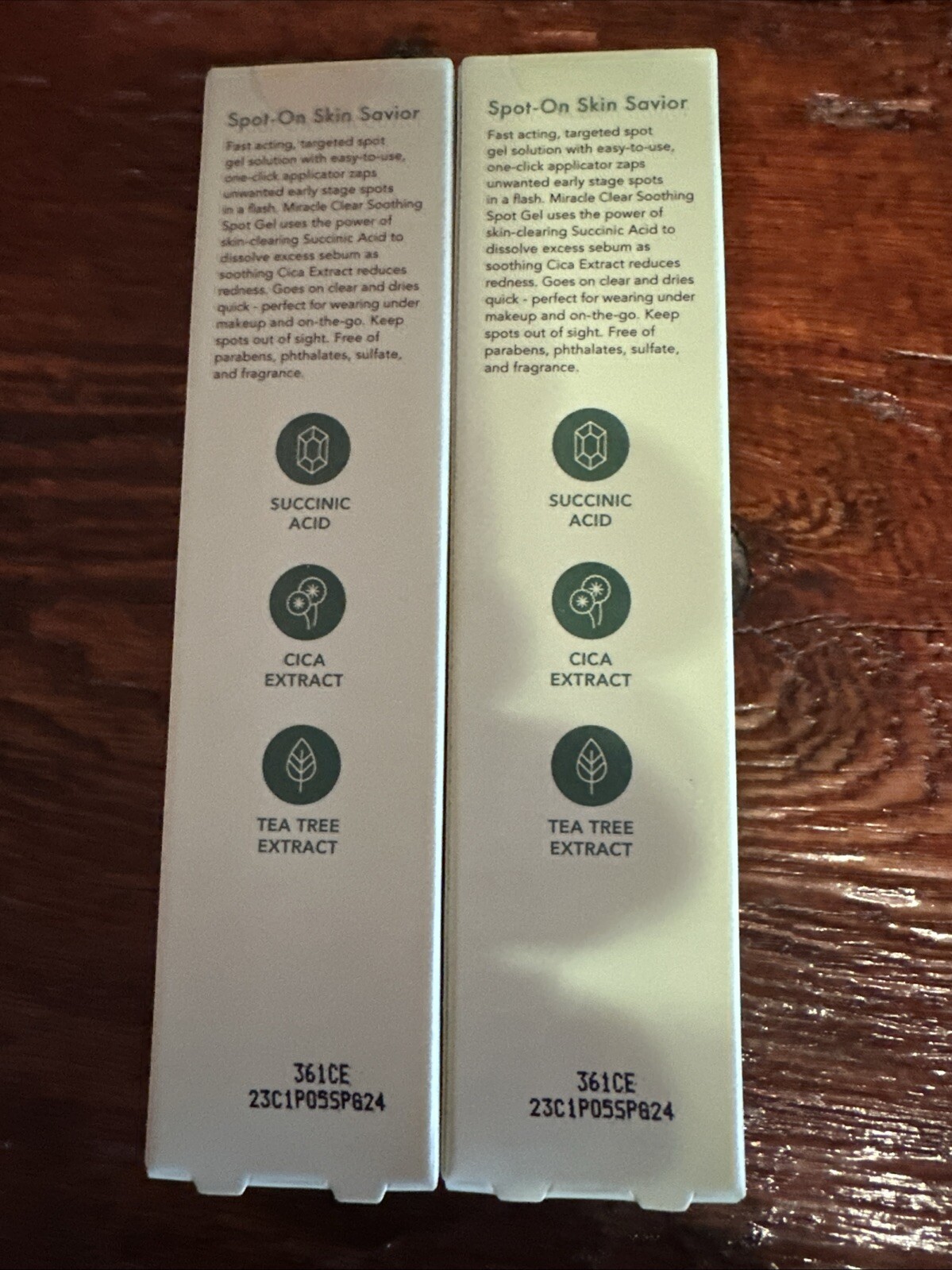 Pack of 2 - Rael Beauty Miracle Clear Soothing Spot Gel | 0.14 fl oz - NEW