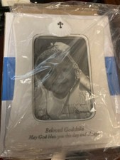 NIB 3 1/2" x 5" BELOVED GODCHILD HALLMARK Picture Frame GIFT FOR BAPTISM