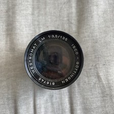 ISCO-G TTINGEN WESTRON 1:3.5/135mm Wide Angle Lens M42 Threaded Made Germany 192